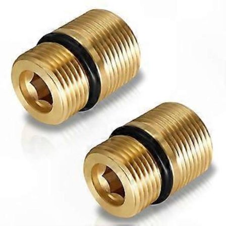 2 stk. 7110264 M20 til M22 Hann Vannutløpskobling for Høytrykksvasker Pumpe Deler