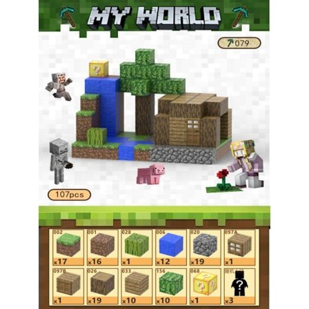 My Magnetic World Magnetiska Byggklossar Leksaksset----Xijian Xiaoju