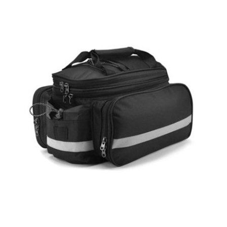 Polkupyörän satulalaukku vedenpitävä laukkuhyllypakkaus MUSTA