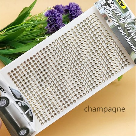 504 kpl/arkki Strassitarrat Timantti CHAMPAGNE