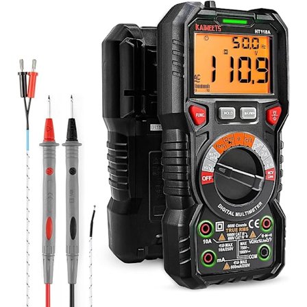TRMS 6000 räkningar Automatisk digital multimeter (LED-terminalguid