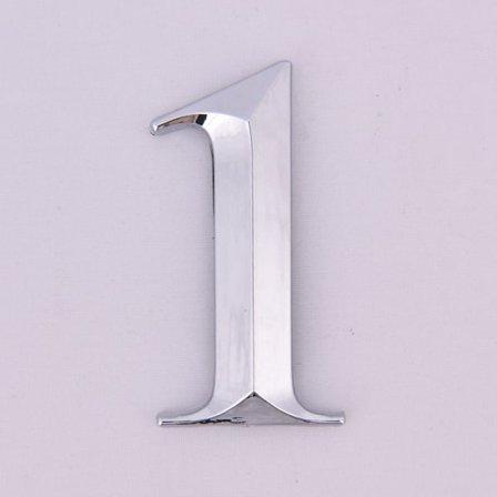 Självhäftande dörrnummerskylt Husnummersiffra Lägenhet Hot