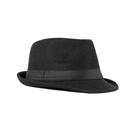 Fedora hat til kvinder og mænd, bredskygget filthat, Panama hat, vinterhat, trilby hat, klassisk udendørshat til bryllup og talentshow