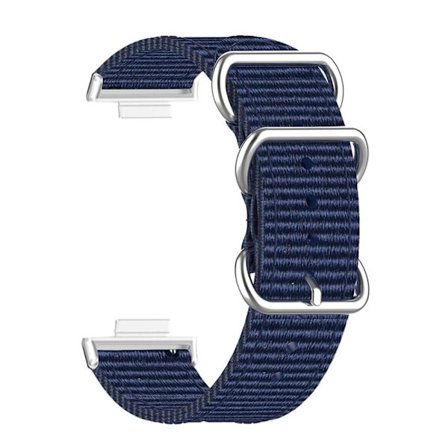 Huawei Watch Fit 2 klockarmband i nylon - Mörkblå