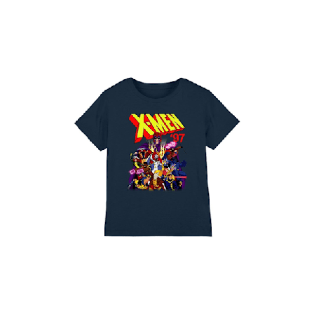 Marvel Barn/Barn X-Men 97 Serietidnings T-shirt 3-4 År Marinblå