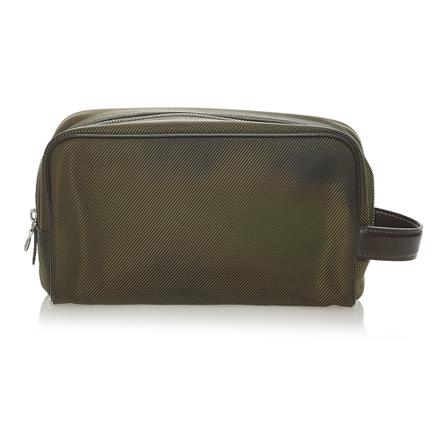 Louis Vuitton Vintage, Pre-owned Palana Toiletry Leather Groen, Dames, Maat:ONE Size