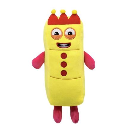 Numberblocks plysch stoppade leksaker1-10 Nummer plysch Doll For Kidsa 3.0