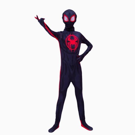 Spider-Man Tights Heroisk Ekspedition Voksen Cosplay Kostume - Parallel Univers 2 Miles 160CM