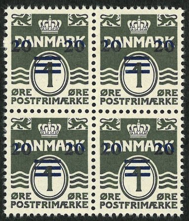 Færøerne - 4-blok AFA 2A - Postfrisk