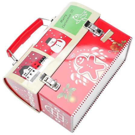 1 stk Barne Sparboks Jern Jul Dekorativ Spargris Holdbar