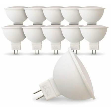 10 LED-lampun sarja GU5.3 MR16 5W EQ 40W värilämpötila: neutraali valkoinen 4000K