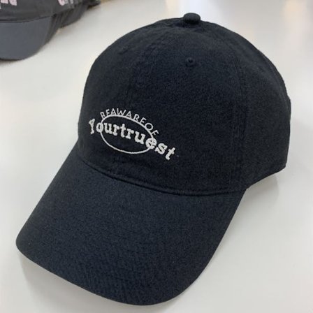 Fashion Baseball Cap Bogstav Broderet Baseball Cap SORT