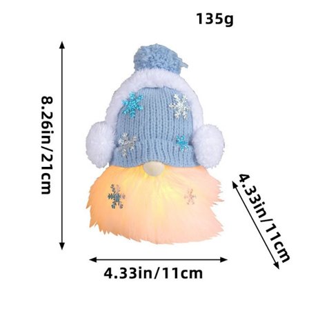 Christmas Gnome Christmas Plyschleksaker 3 3