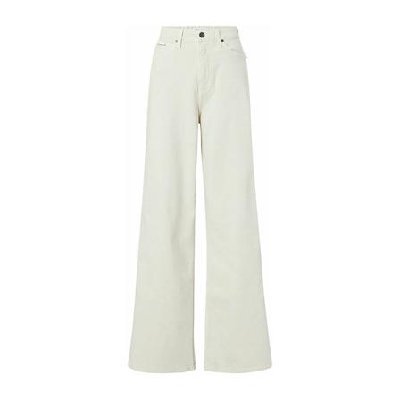 Calvin Klein, Wide Jeans Wit, Dames, Maat:W28