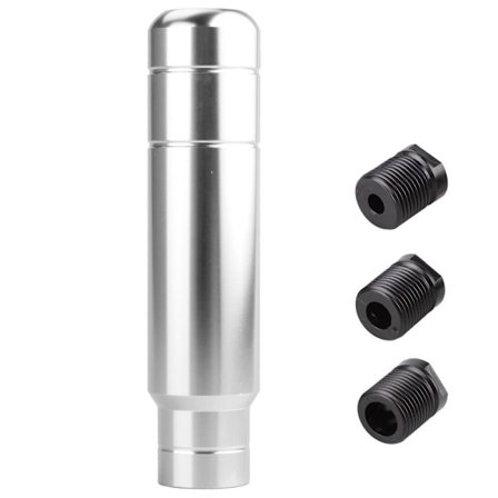 Bil Gear Skift Knop Skifter Håndtag Hoved SØLV