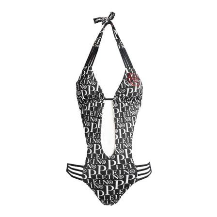 Philipp Plein swimwear Sort, Dame Badedragt, Størrelse: XS