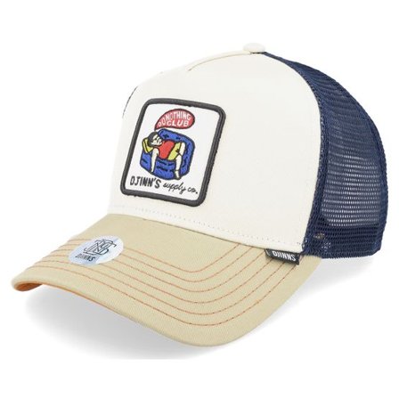 Djinns - Beige trucker Keps - Hft Cap Dnc New Cream/Khaki Trucker @ Hatstore