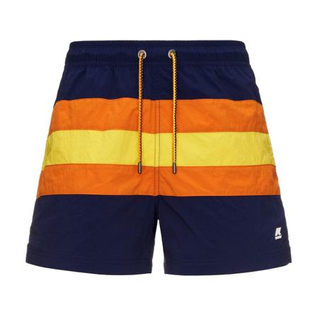 K-Way Hazel Macro Tape Swin Short Blå, Herre Badeshorts