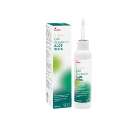 V-Skin Ear Cleaner Aloe Vera Igiene Dell'Orecchio Cani /Gatti