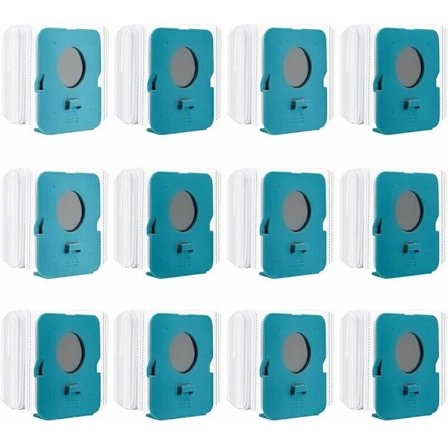 12 stk. Clean Station-poser til Samsung Bespoke Jet VCA-ADB95, VS20A95923W, støvsugerposer, vakuumposer, støvsugertilbehør_tfrf