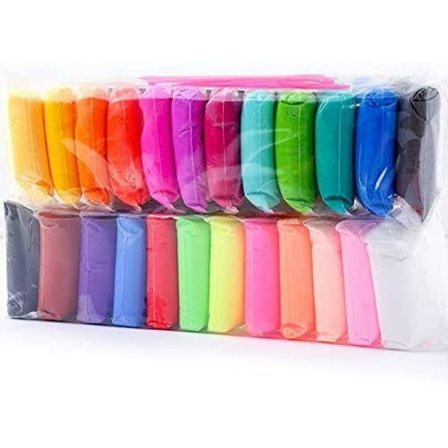 12 väriä mallinnussavi lapsille Super Light Clay Interactive Toy -