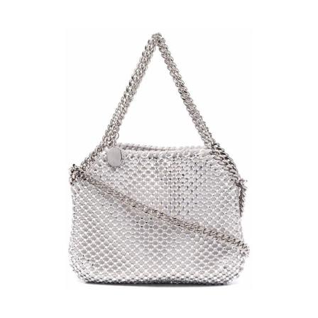 Stella McCartney, Shoulder Bags Grijs, Dames, Maat:ONE Size