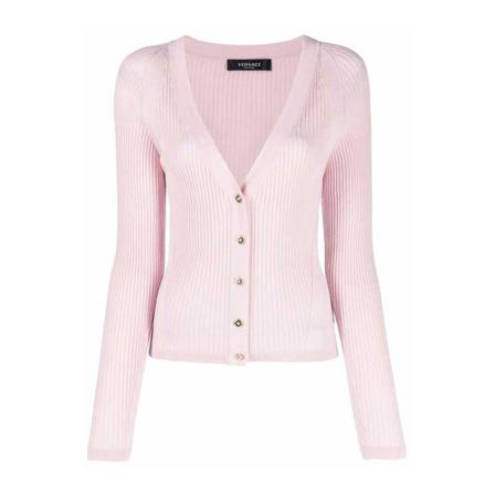 Versace Knit Cardigan Pink, Dame Cardigans