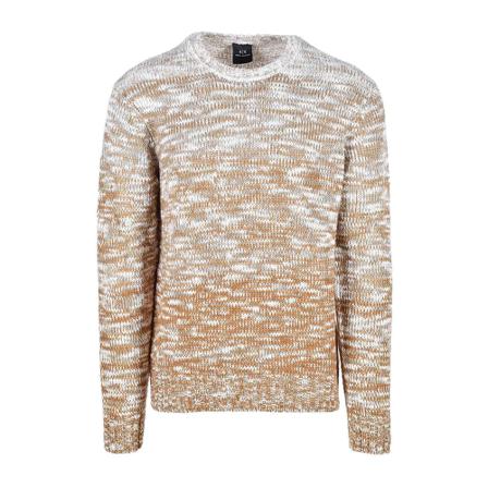 Armani Exchange, Sweater Beige, Heren, Maat:L