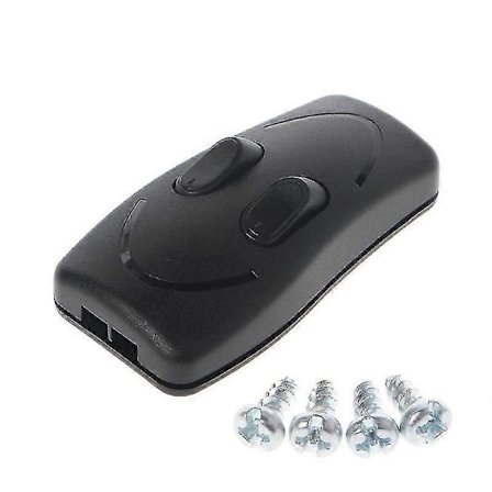 Lampa Kaksoisohjauskytkin Ce-lattiavalaisin Pöytävalaisin Painonappikytkin Kaksisuuntainen [DB]