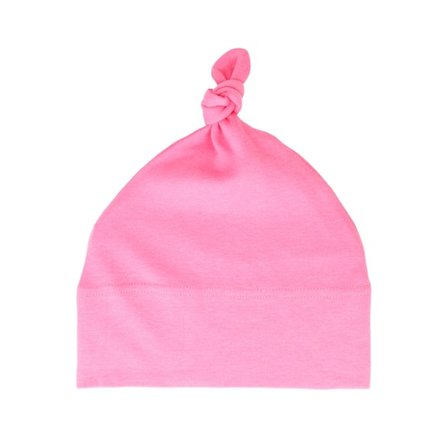 Kinder Babybugz - Rosa traditionalbeanie Mütze - Kinder Bubble Gum Pink Baby One-knot Beanie @ Hatstore