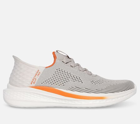 Skechers, Relaxed Fit: Slip-ins: Slade - Quinto, 41, Natur, Herre