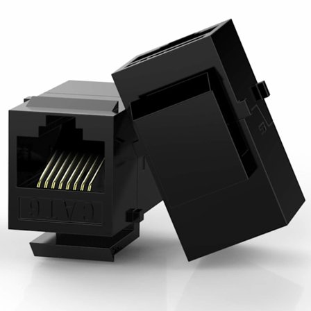 (2st) Nätverkskabel adapter förlängare CAT 7 & 6 - RJ45