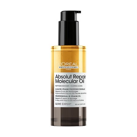 L'Oréal Professionnel Absolut Repair Molecular Bi-phase Oil 90 ml, Hår, Shampoo & Hårpleje, Hårolie & Serum
