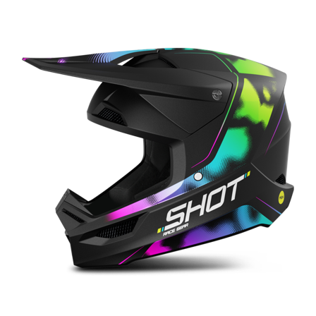 Crossikypärä Shot Race Nitro Musta Matta L