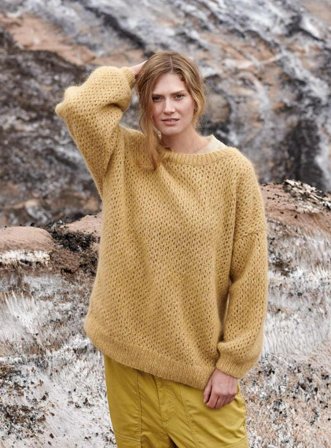 Katia Strikkeoppskrift-PDF V-genser Alpaca Silver