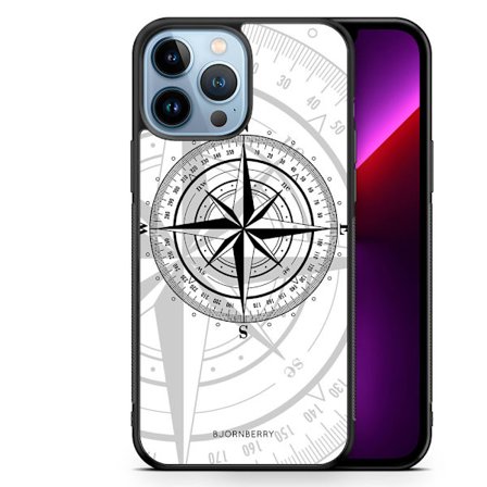 Bjornberry Skal iPhone 13 Pro Max - Kompass Vit