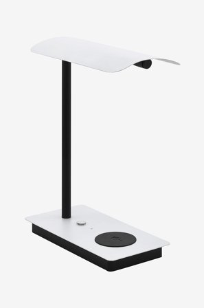 EGLO - Skrivbordslampa Arenaza Qi w.Touch - Vit - Skrivbordslampor - Från Homeroom