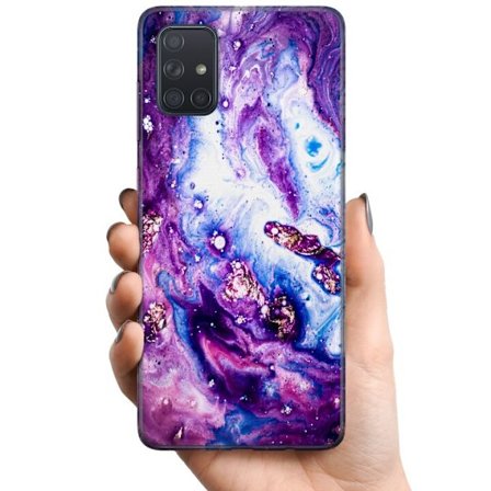 Kompatibelt Mobildeksel til Samsung Galaxy A71 Lilakt