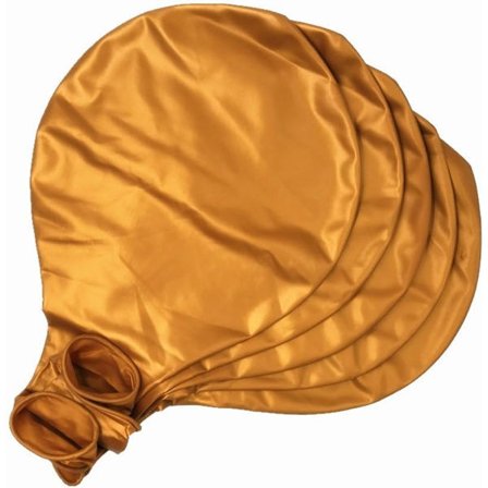 5-pack ballonger - 36 tum guld ballonger - Jätte latexballong