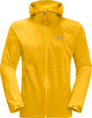 Jack Wolfskin Men's Pack & Go Shell Men shell jackets Yellow S