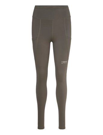 7 DAYS Active Performance Tights - Brown - S