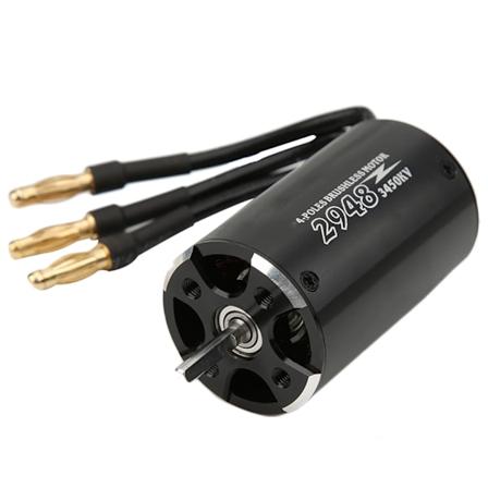 3.175mm 2948 Merimoottori SURPASS HOBBY 4-napaiselle ei-induktiiviselle harjattomalle moottorille (Musta 3450KV)