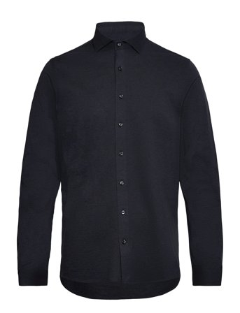 Lindbergh Black | Piqué Knitted Shirt L/S | XL