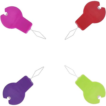 4 stk. plastik DIY-tråd, plastiknåltråd til syning, C