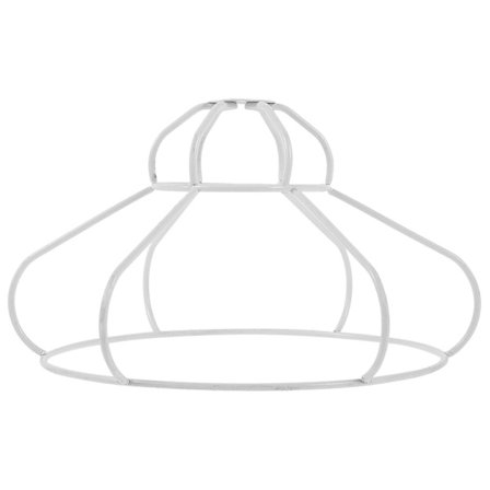 Rautalankainen lampunvarjostimen kehys kattolampun kehys käytännöllinen lampunvarjostimen kehys DIY-lampunvarjostimen kehys