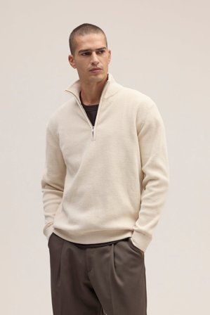 NN.07 Danny Pullover Herren Weiß