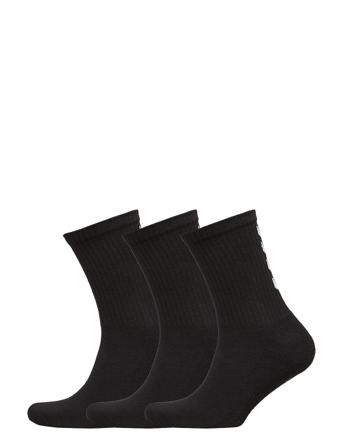 Fundamental 3-Pack Sock Underwear Socks Regular Socks Svart Hummel