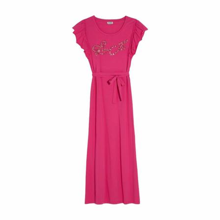 Liu Jo, Dress Roze, Dames, Maat:S,Katoen