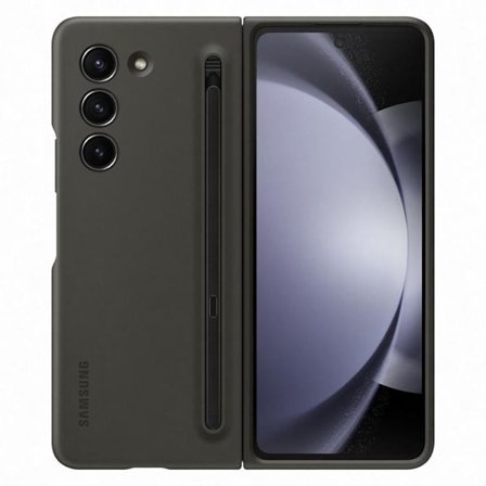 Mobilskal till Samsung Galaxy Z Fold 5 Silikon med Stylus - Svart