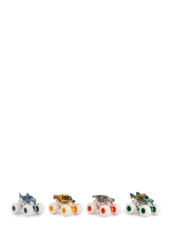 Monster Jam 1:64 4 Pack Patterned Monster Jam